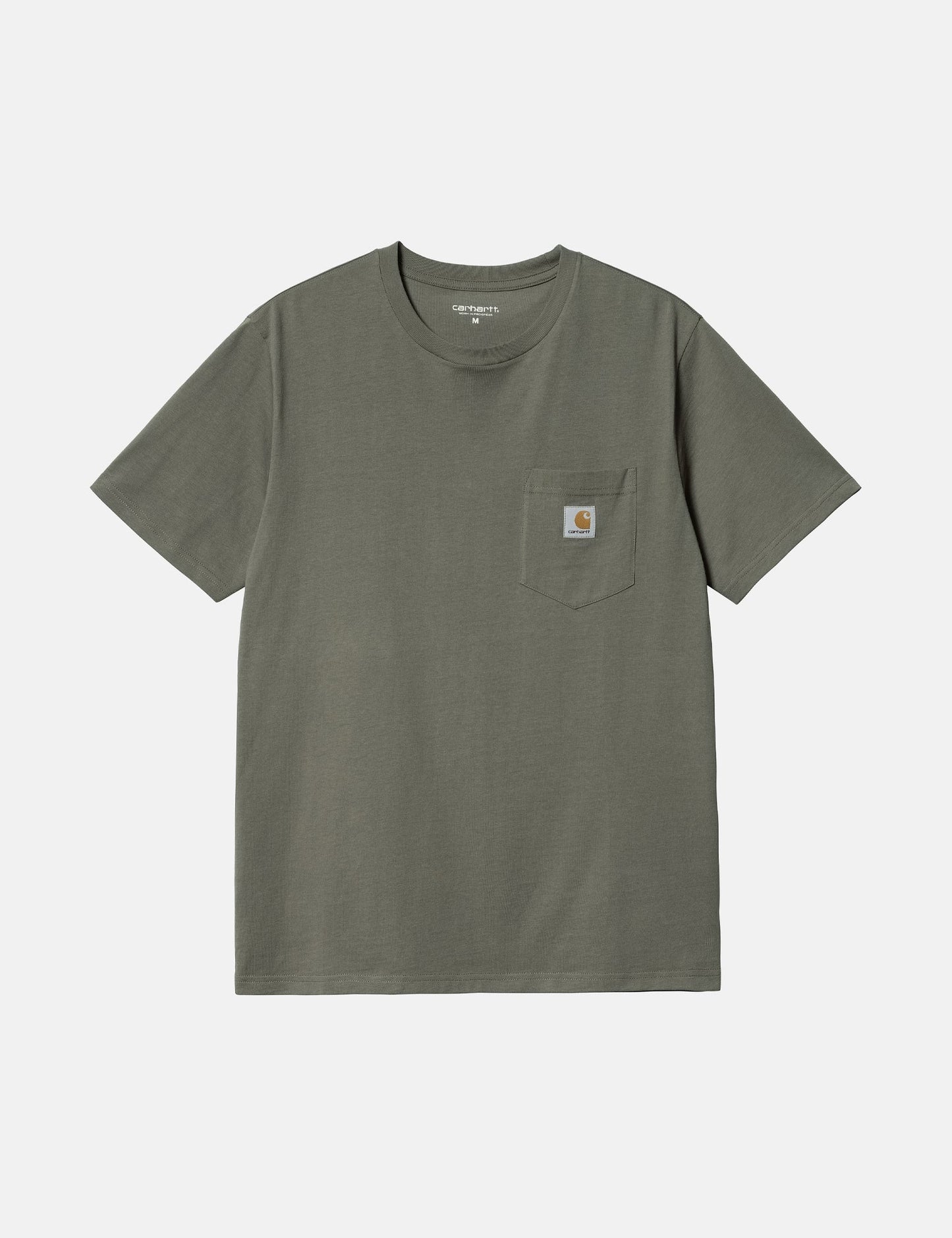 T-shirt à poche (coupe droite) - Bleu orage