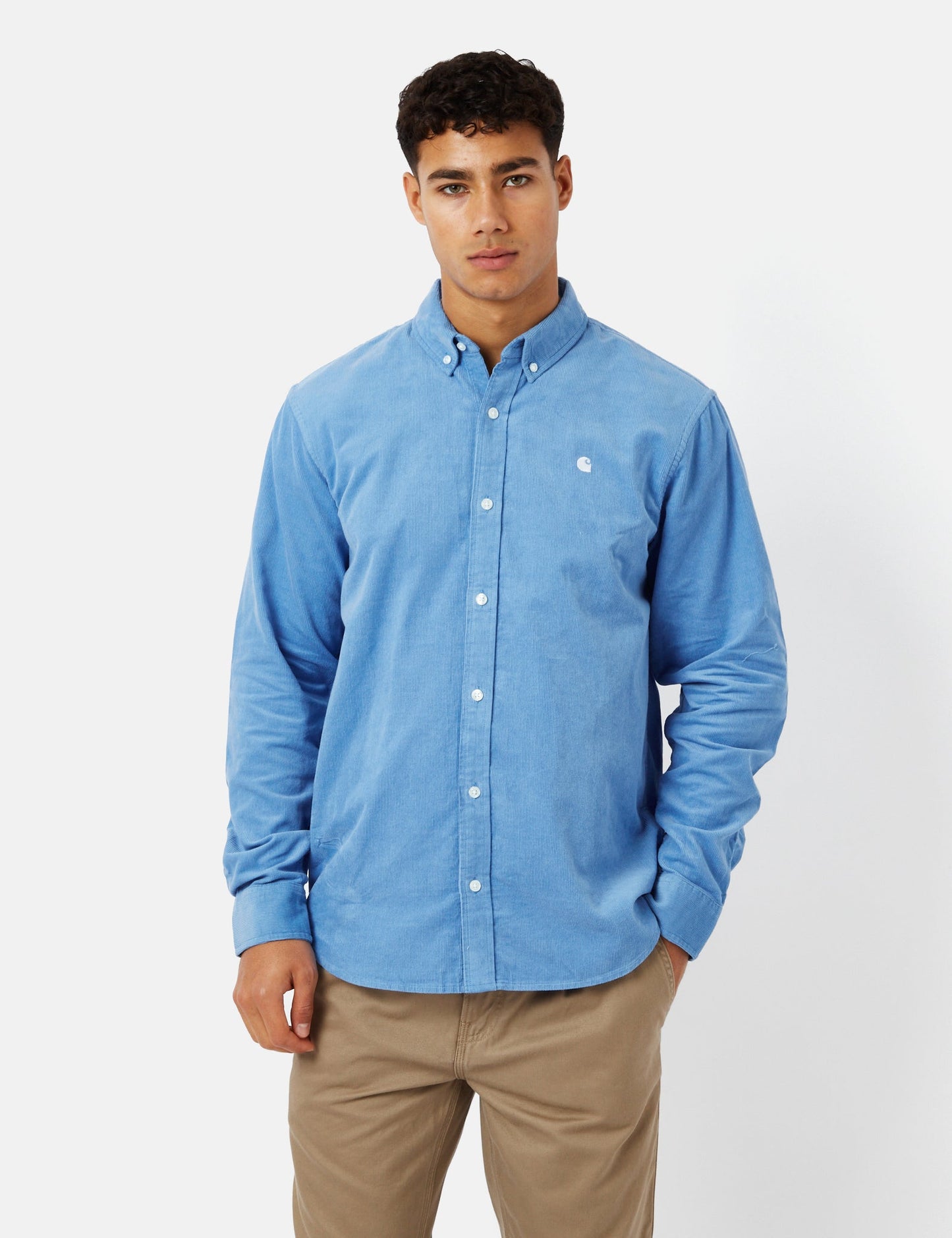 Hemd Madison (Feinkord) - Glassy Teal