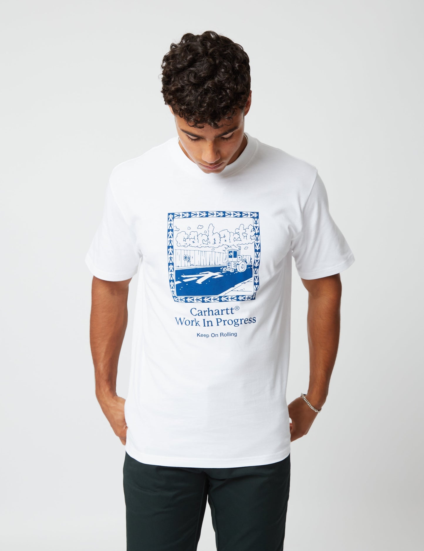 T-shirt rouleau compresseur - Noir