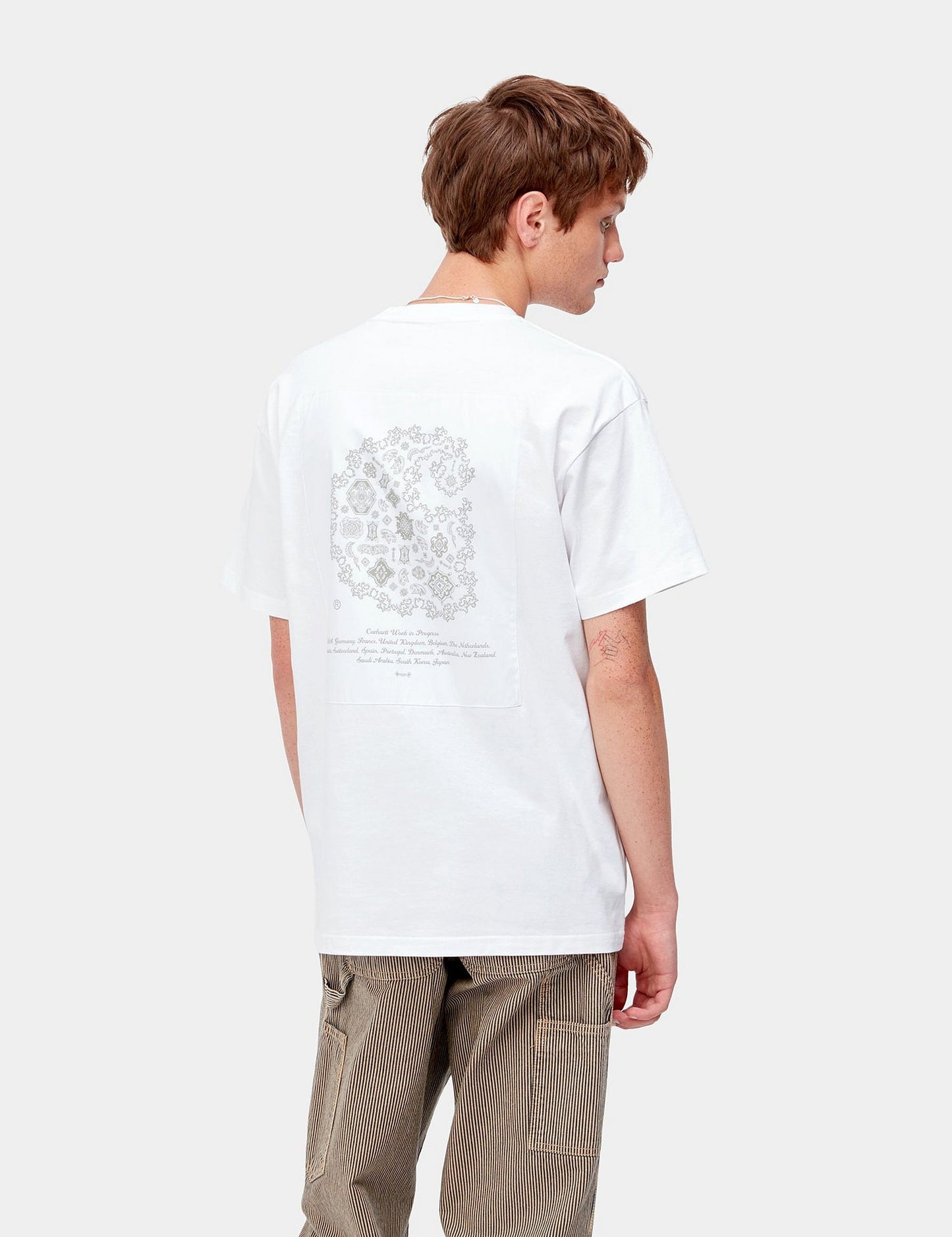 T-shirt à empiècements Verse - Blanc