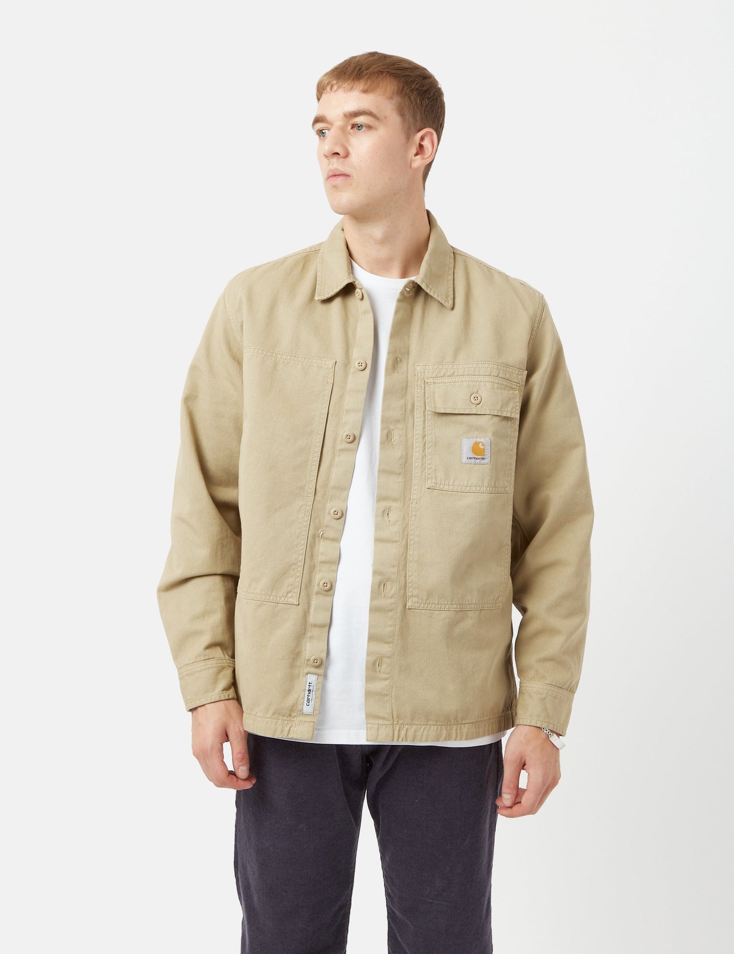 Charter Langarmshirt - Boxwood Green