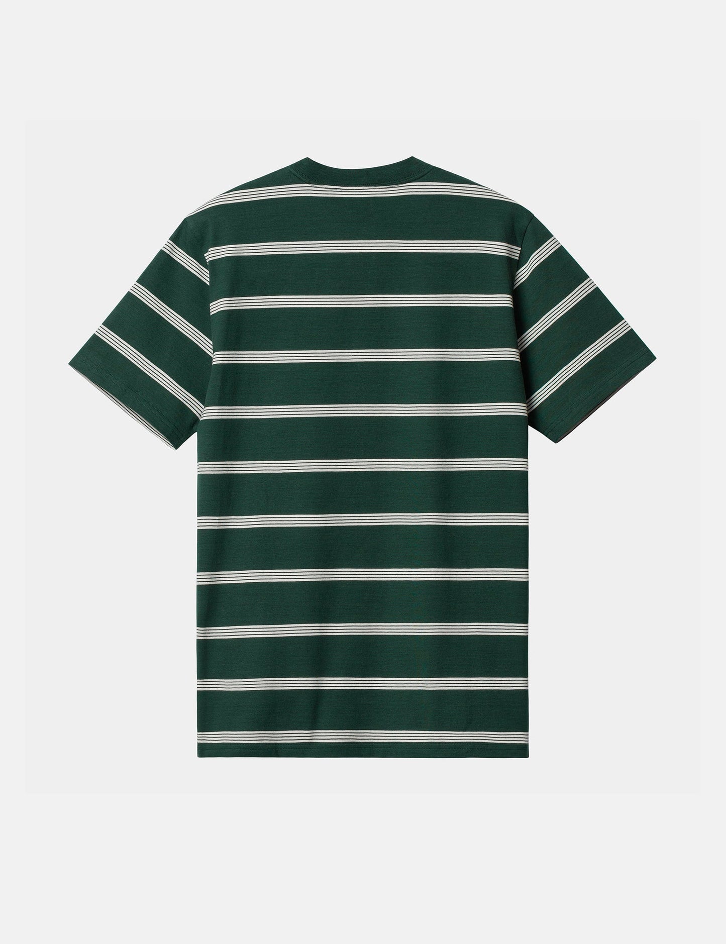 Glover Streifen-T-Shirt - Wacholdergrün/Wachs/Wachs