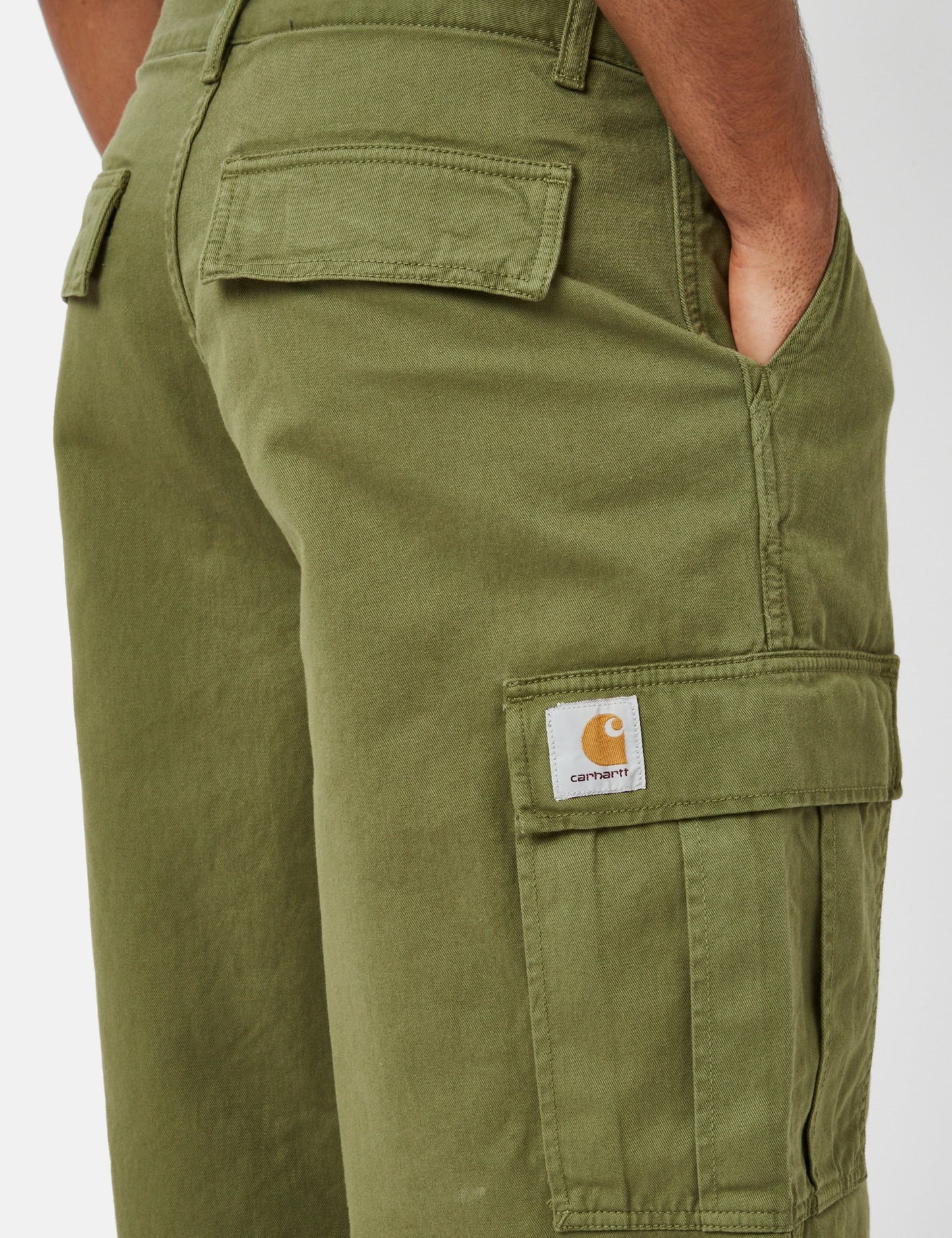 Cole Cargo-Hose (Relaxed, Bio) – Kiwi-Grün