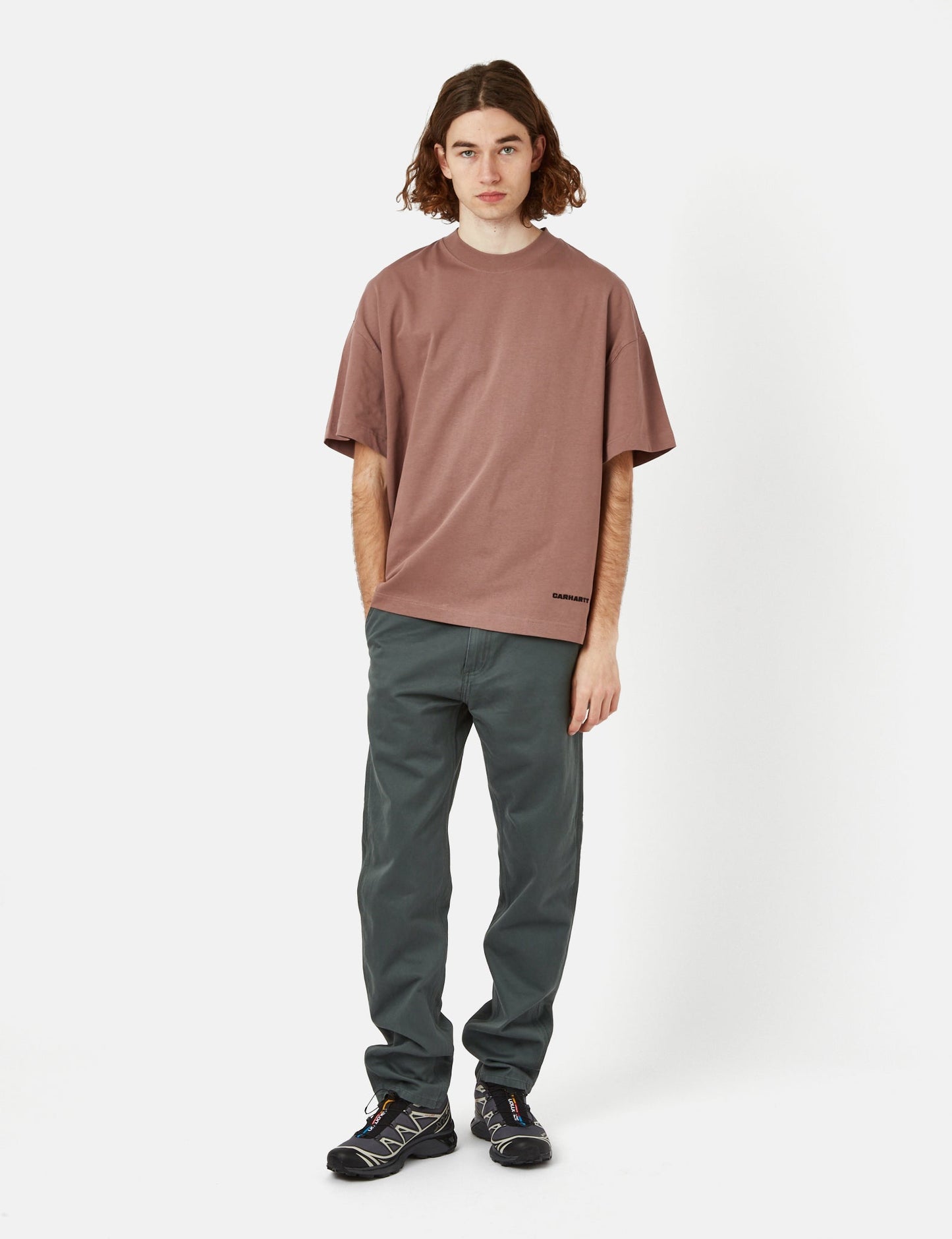 T-shirt Link Script (Bio) - Rouge/Noir Lupinus