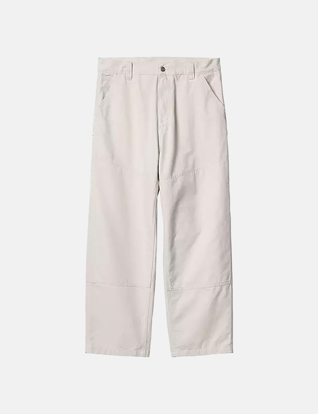 Pantalon coupe large (ample) – Blanc salé
