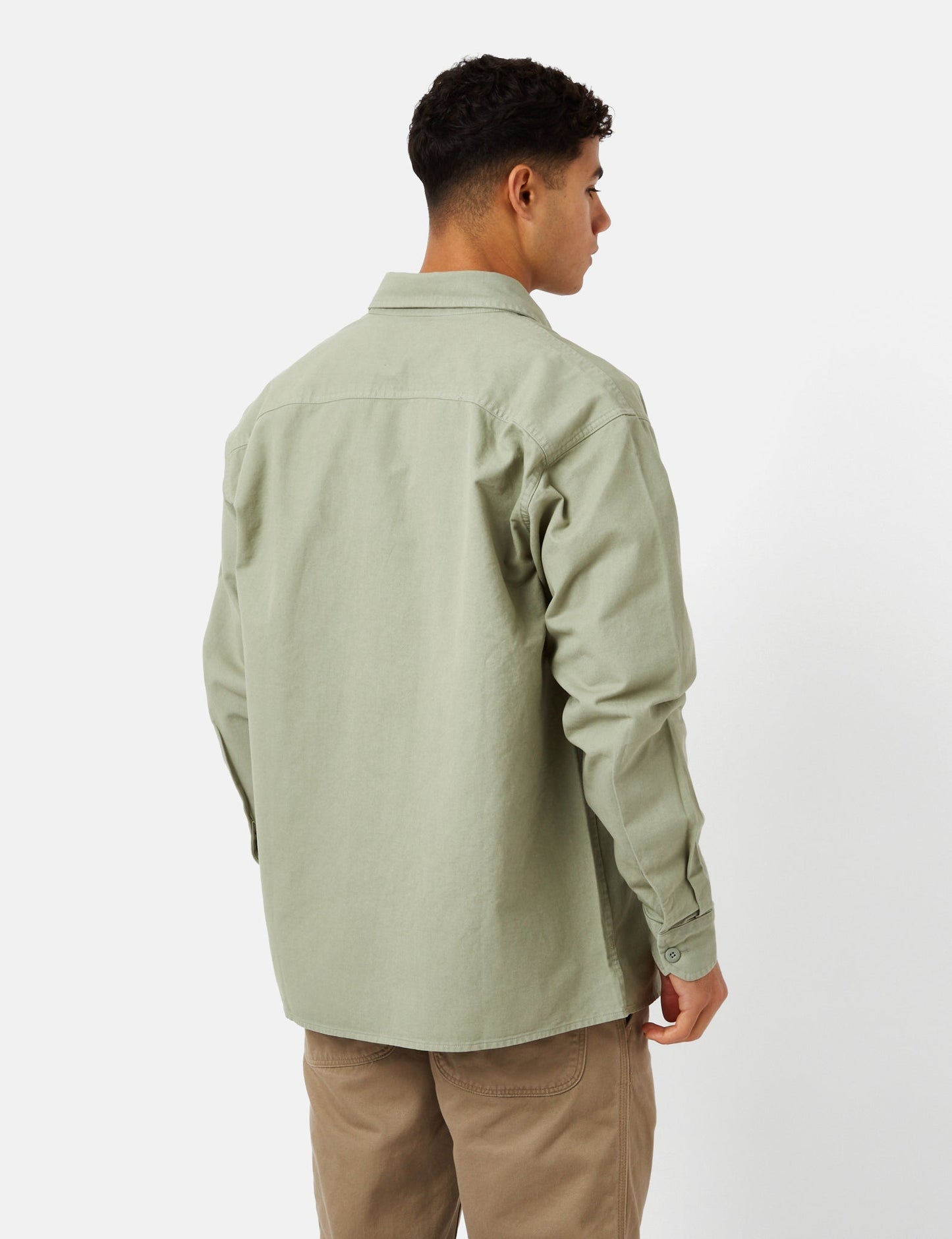 Surchemise Reno (Teinte dans la masse) - Vert Yucca