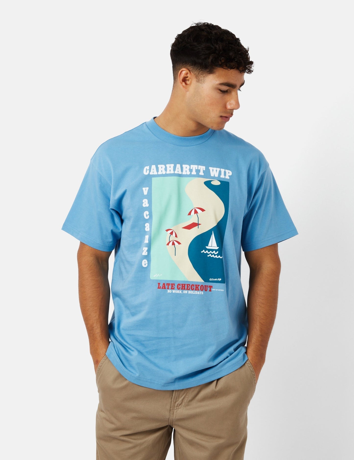Vacanze T-Shirt (Bio) – Schwarz