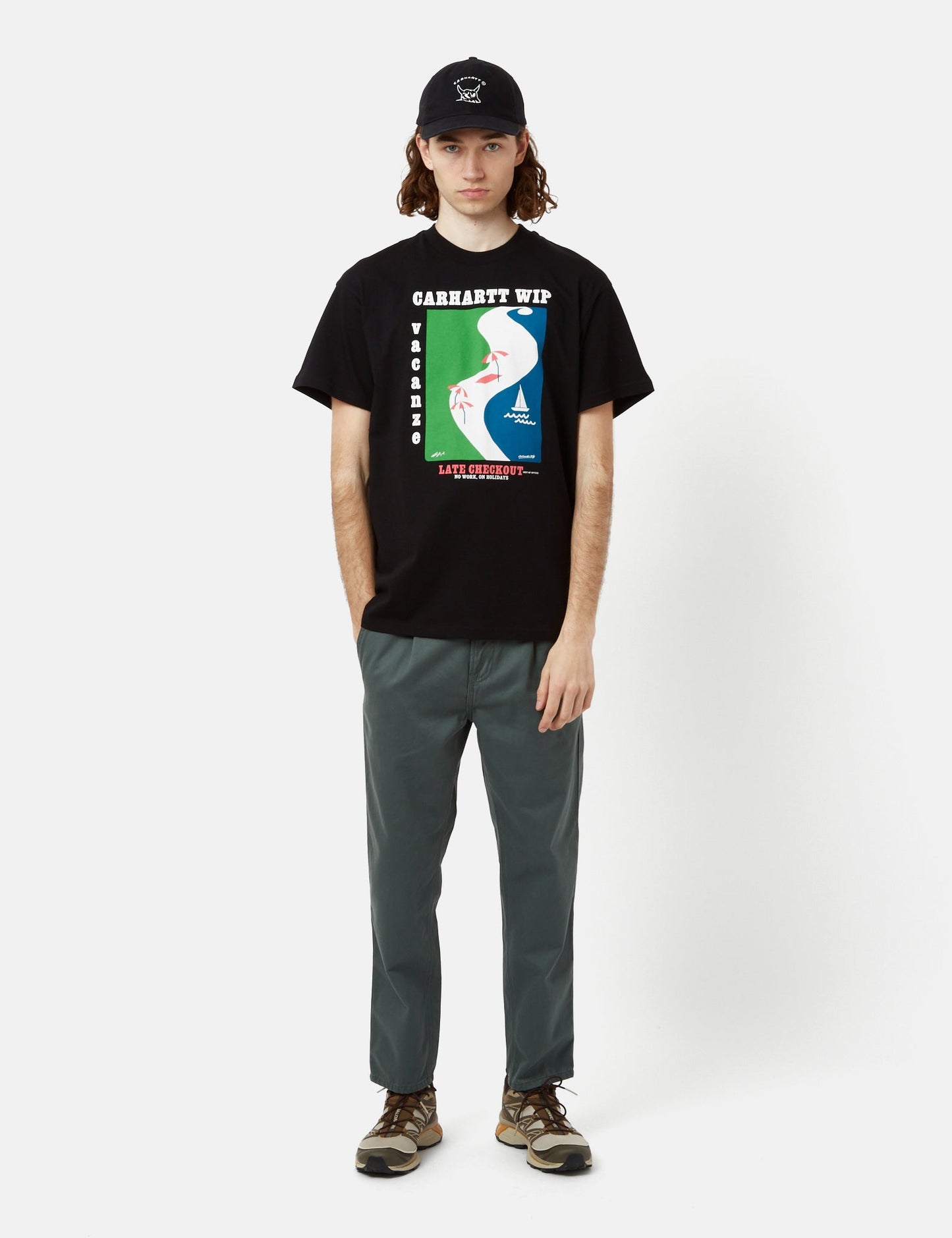Vacanze T-Shirt (Bio) – Schwarz