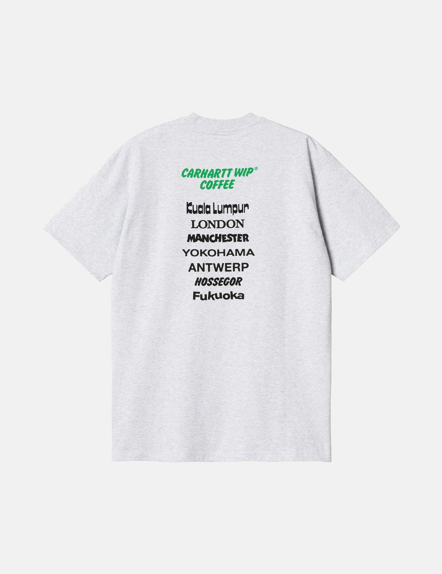 Kaffee-T-Shirt (Bio) – Ash Heather Grey