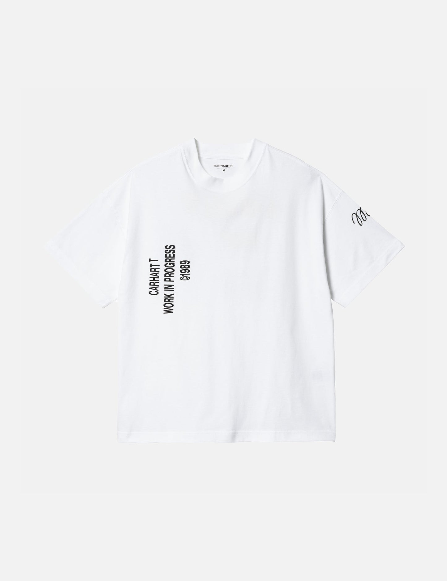Signature T-Shirt (Bio) - Weiß