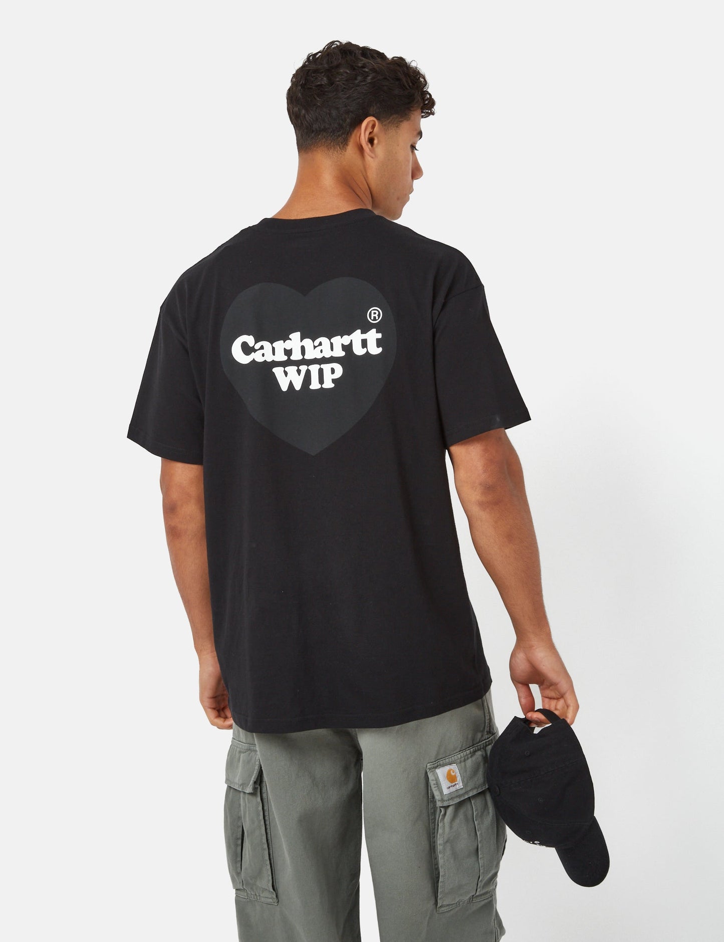 T-shirt Double Cœur (Bio) - Marron Hamilton Poussiéreux