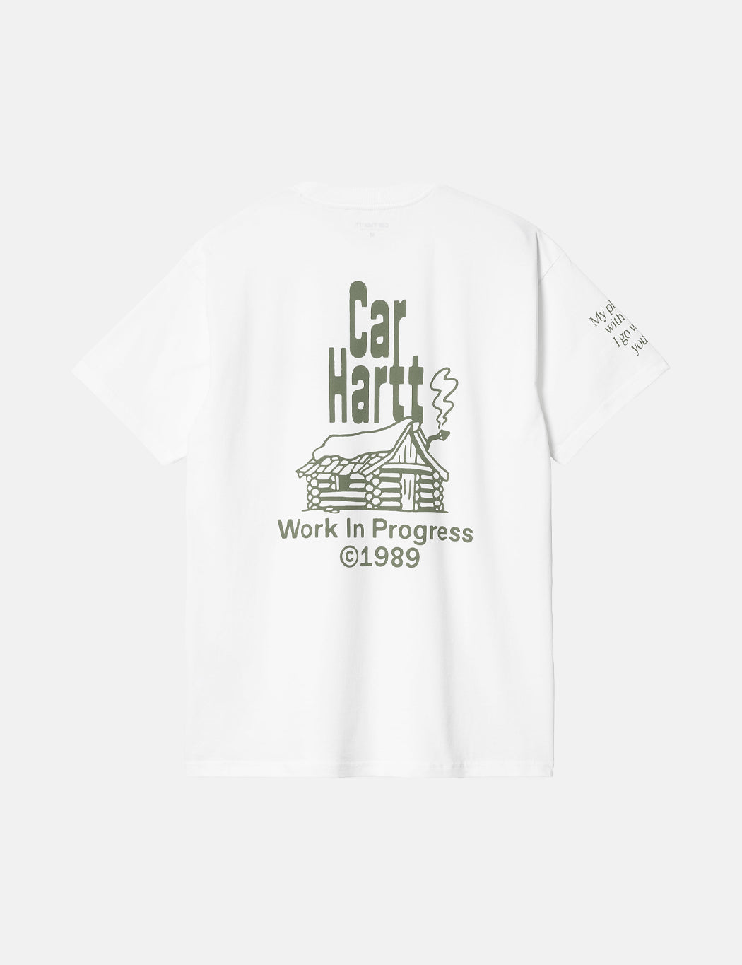 T-shirt maison (ample) - Blanc