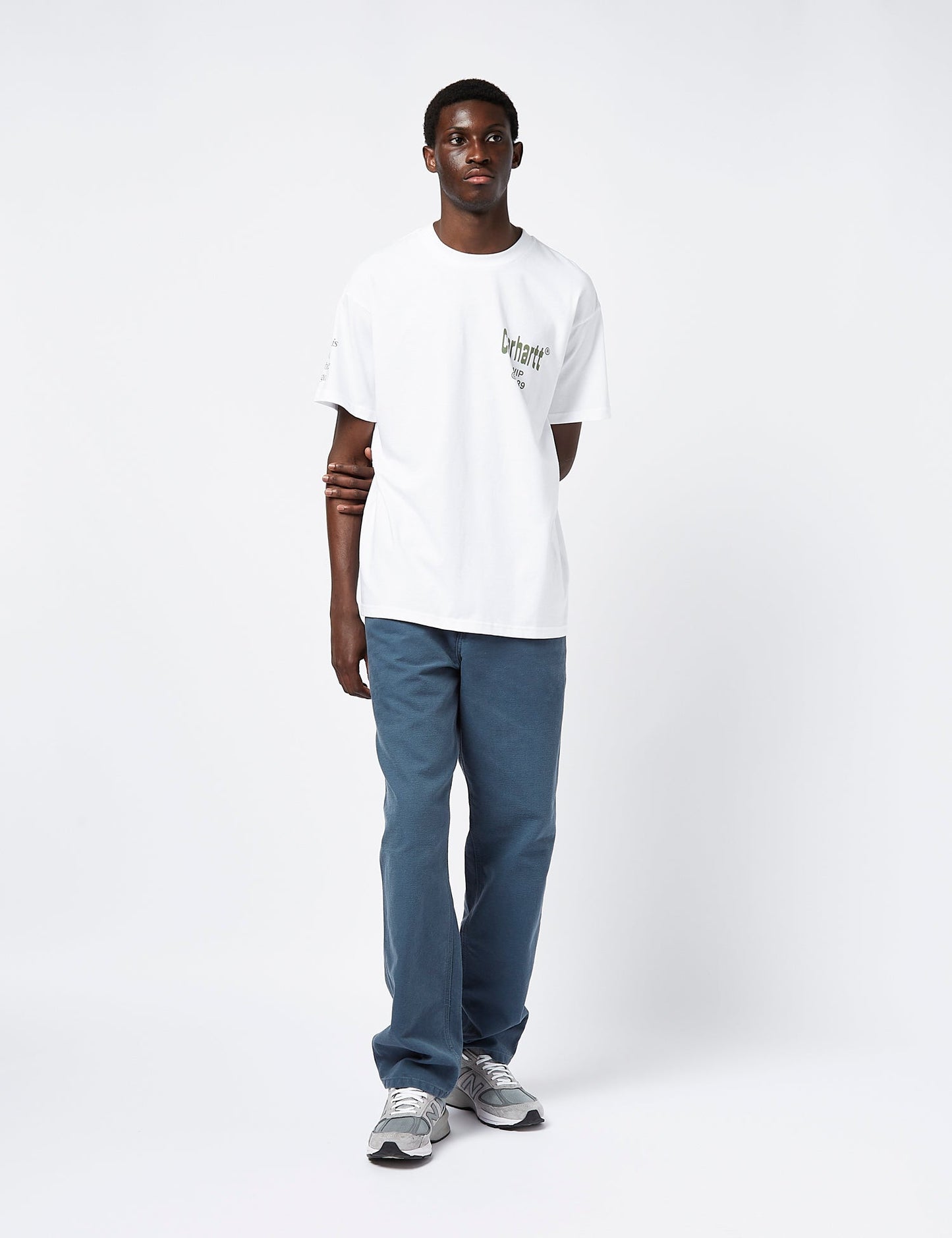 T-shirt maison (ample) - Blanc
