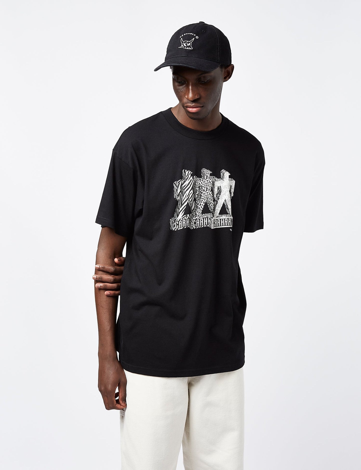 T-Shirt Built (Ample) - Bleu
