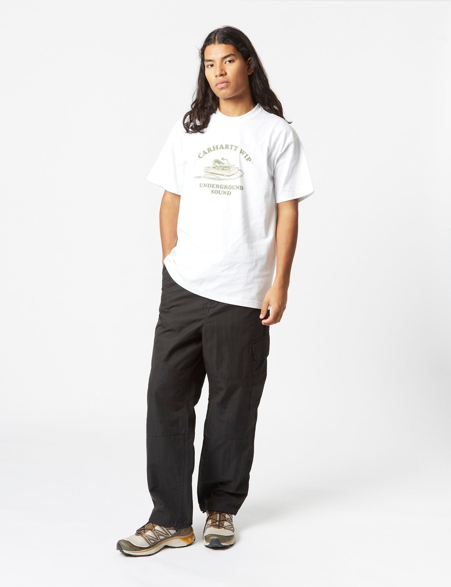 Pantalon Haste (coupe décontractée) - Noir