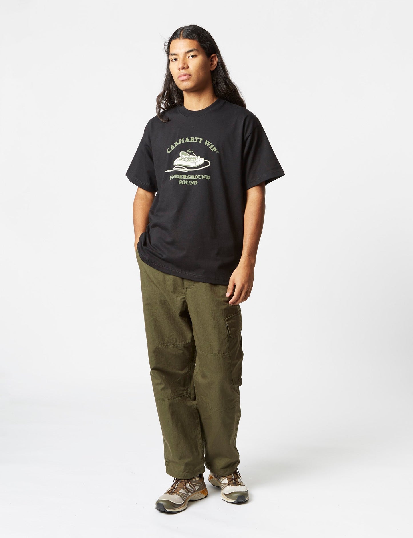 Underground Sound T-Shirt (Bio) - Schwarz