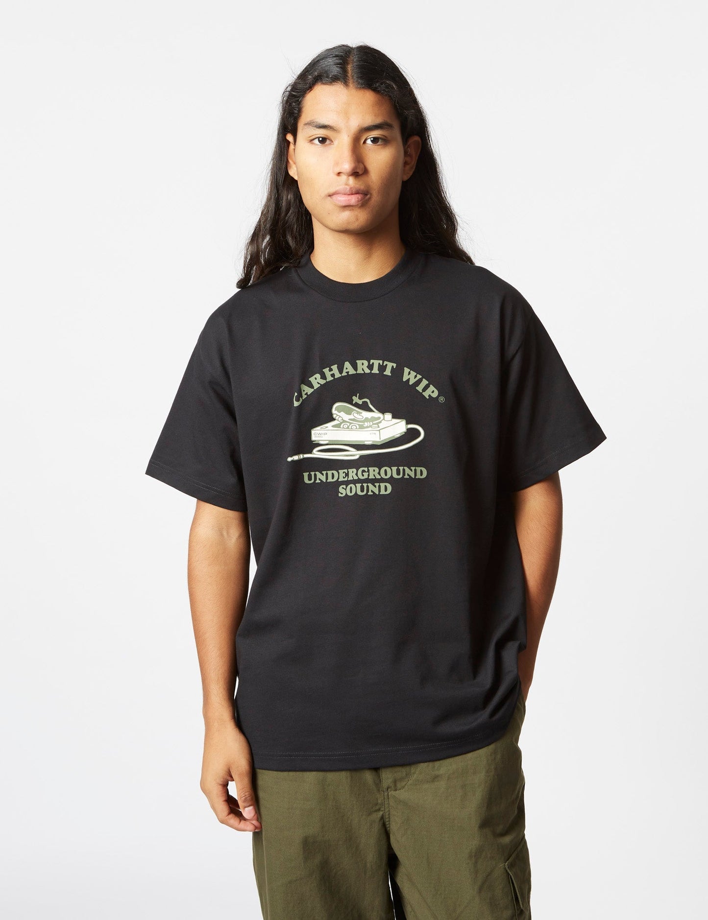 Underground Sound T-Shirt (Bio) - Schwarz