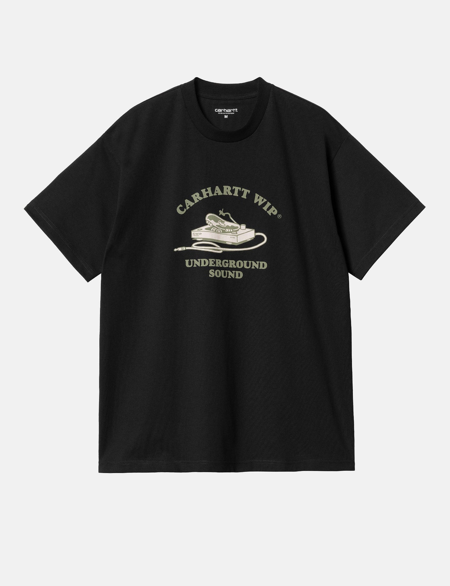 Underground Sound T-Shirt (Bio) - Schwarz
