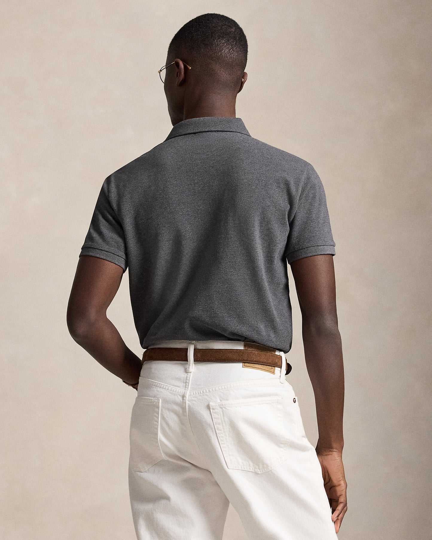The Iconic Custom Slim Fit Mesh Polo