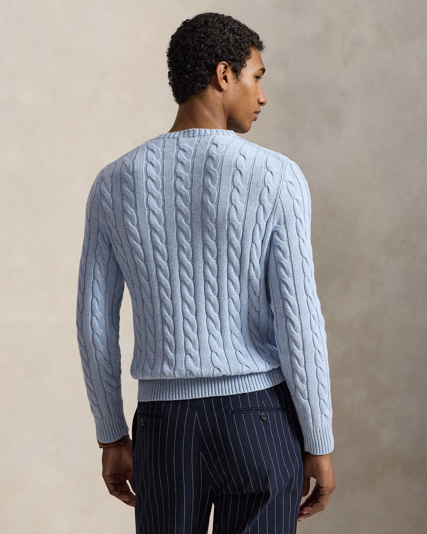Cable-Knit Cotton Jumper