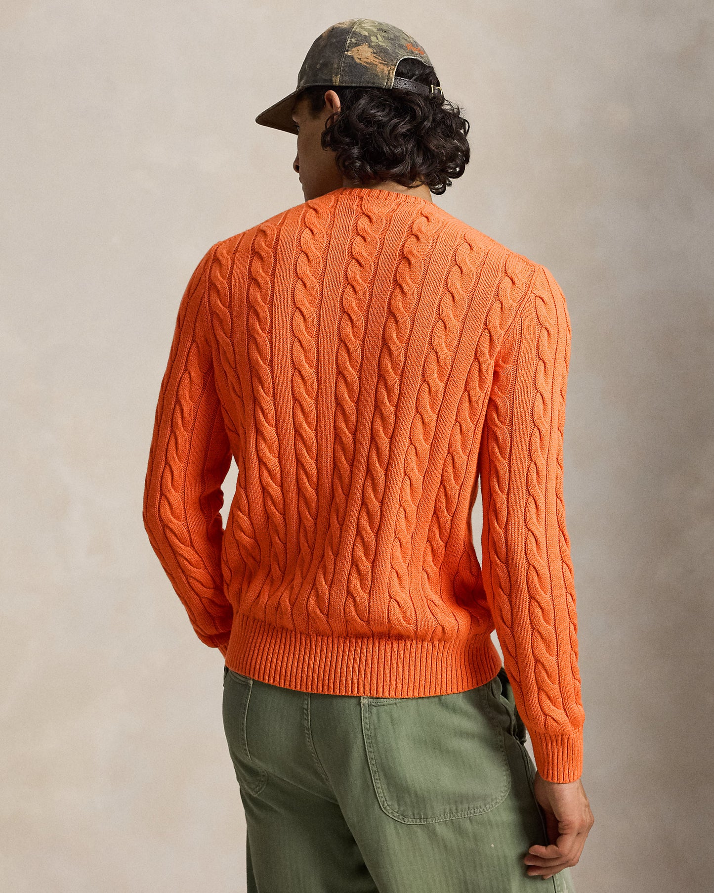 Cable-Knit Cotton Jumper
