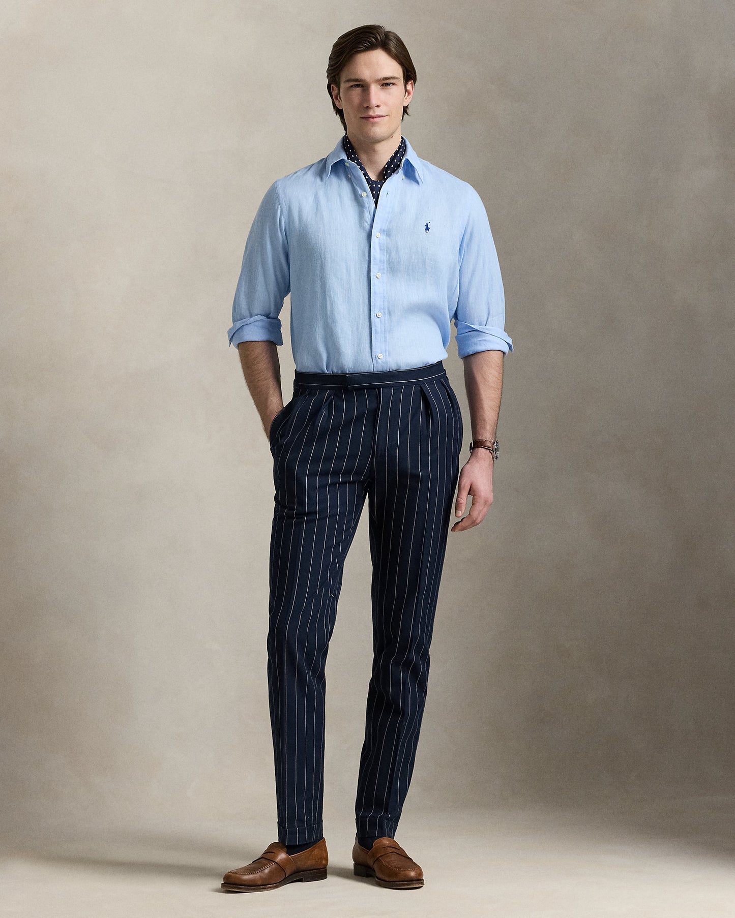 Custom Fit Linen Shirt
