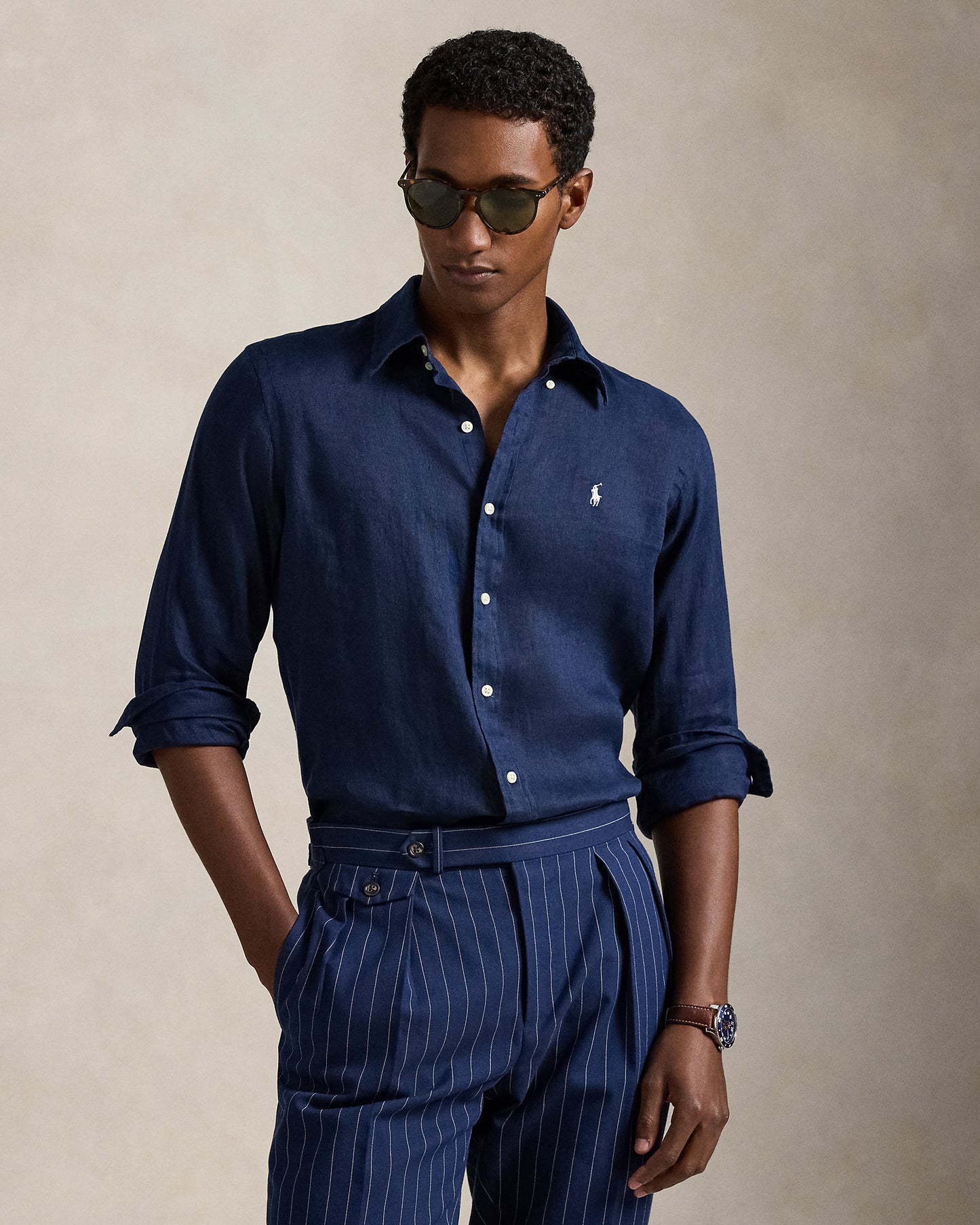 Custom Fit Linen Shirt