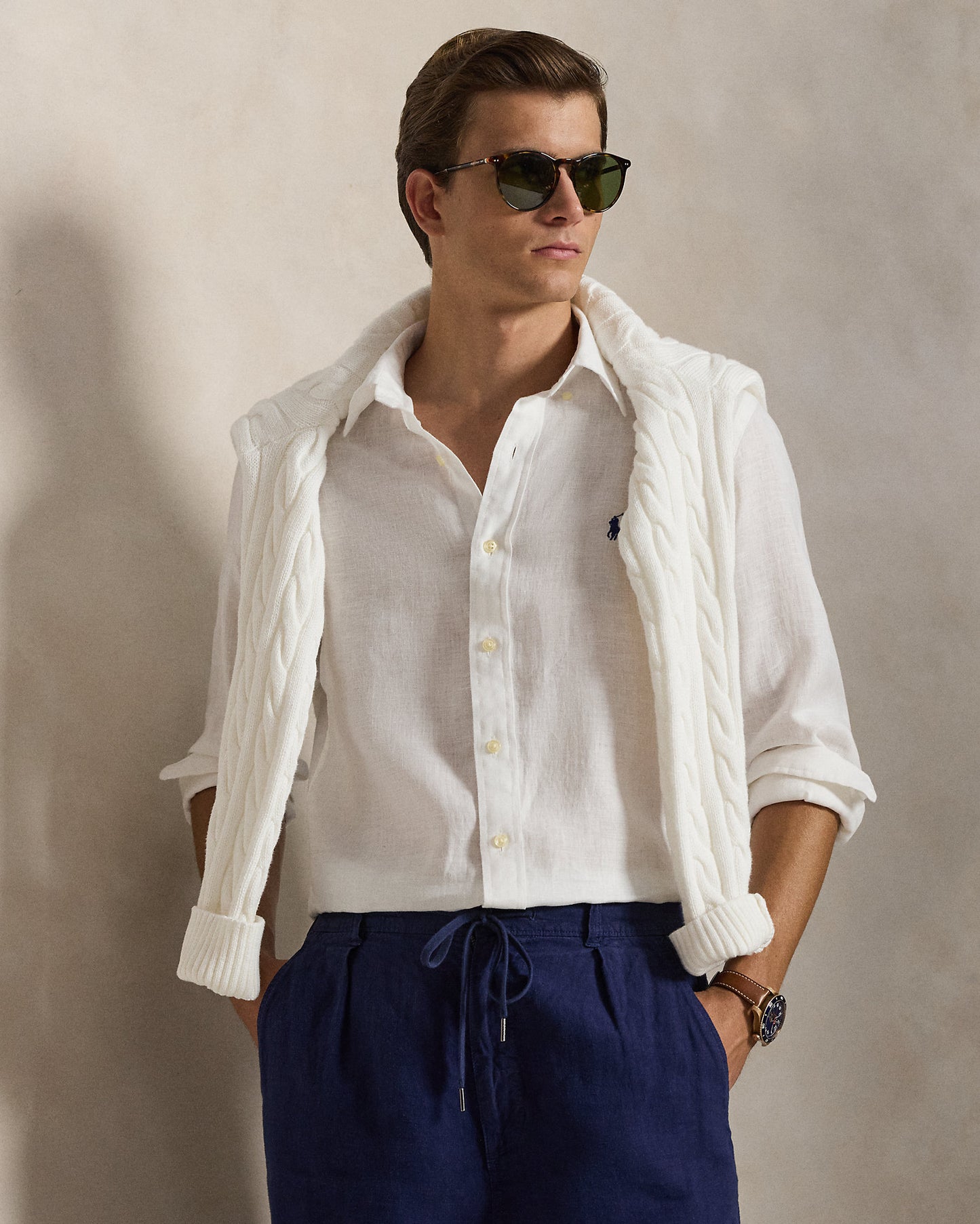 Custom Fit Linen Shirt