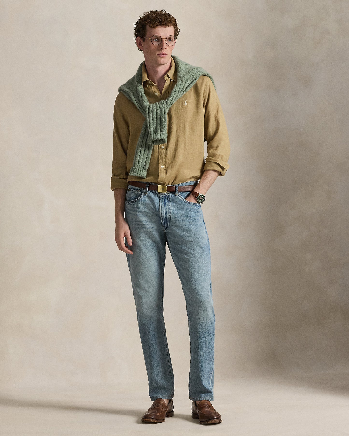 Custom Fit Linen Shirt
