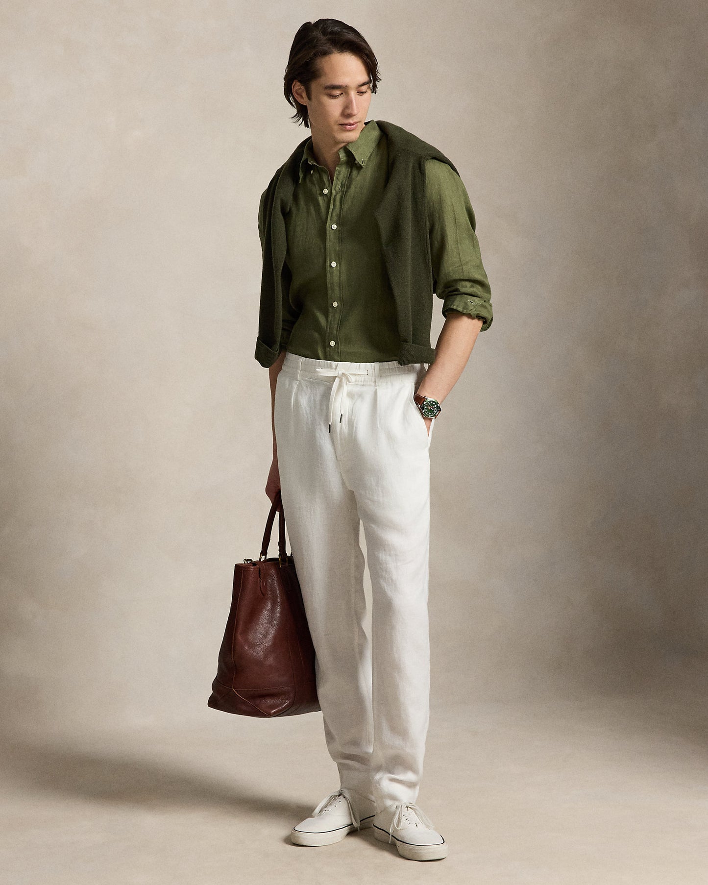 Custom Fit Linen Shirt